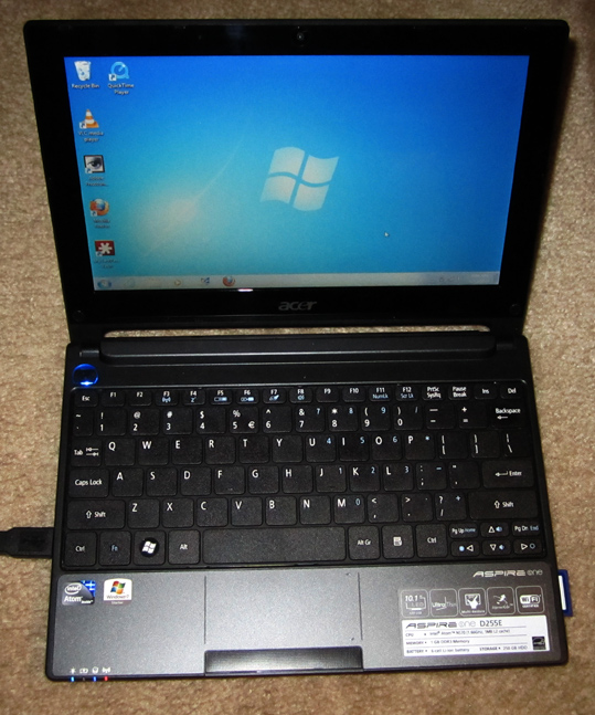 acer aspire one support